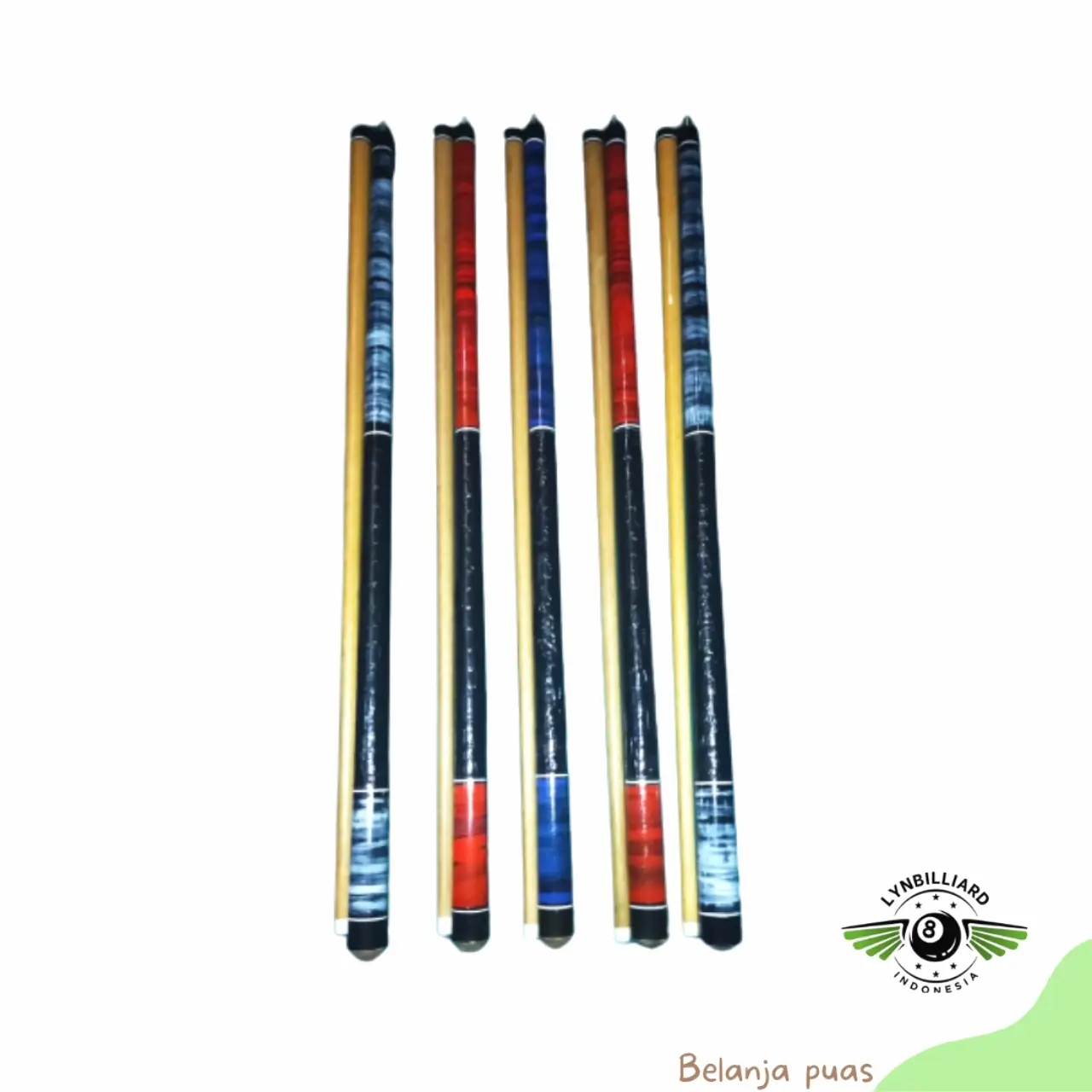 stick billiard custom murah untuk bola kecil tanggung besar ada