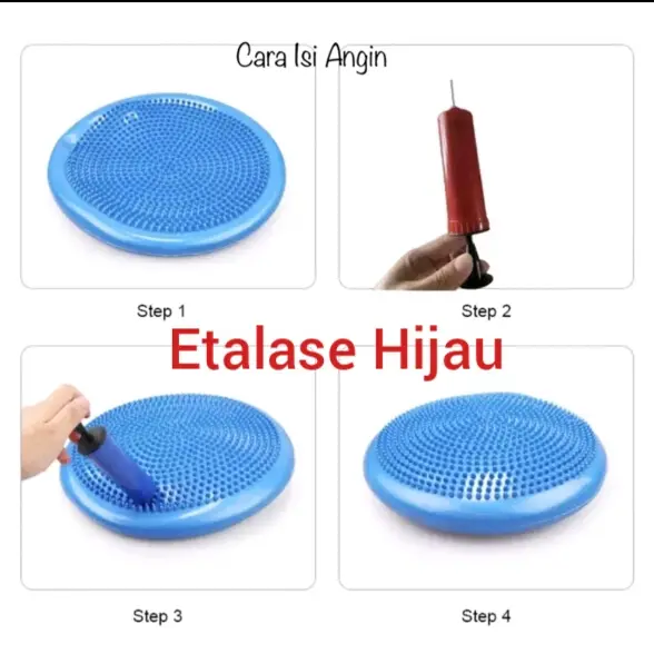 Balance Pad Balanced Disc Gym Yoga Senam Massage Cushion ORIGINAL 4