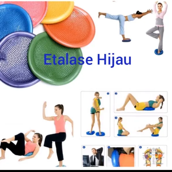 Balance Pad Balanced Disc Gym Yoga Senam Massage Cushion ORIGINAL 0