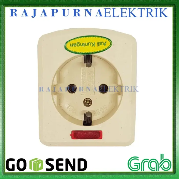 Gambar Stop Kontak arde Colokan 1 2 3 4 5 lubang lampu MEIKO SNI - 1 Lubang dari Rajapurna Elektrik Indonesia Kota Administrasi Jakarta Barat 4 Tokopedia
