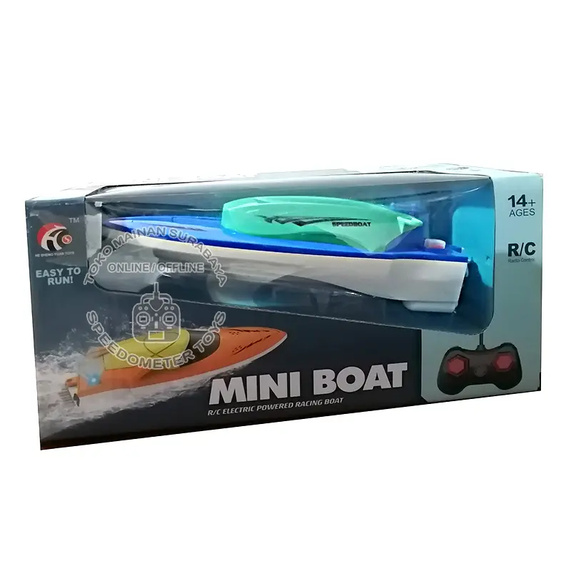 RC Kapal Mini Speedboat | Mainan Edukasi Anak Kapal Remote Control 4