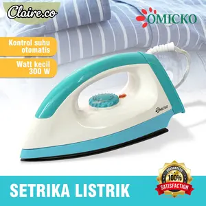 Setrika/Gosokan/Setrika Listrik/Setrika Anti Lengket Omicko