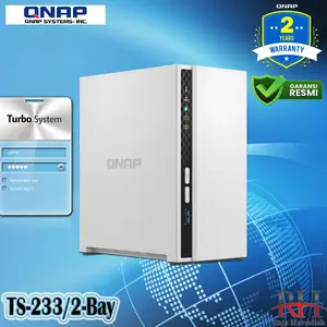 QNAP TS-233 2-Bay Home NAS Personal Private Cloud Storage TS233