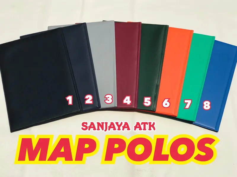 Map polos isi 2 kantong 1
