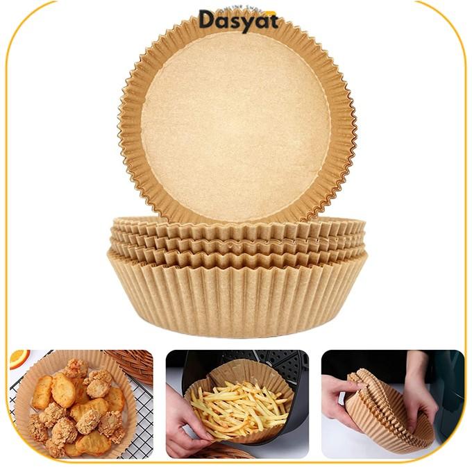 DOS Air Fryer Paper 50 Pcs Anti Lengket 16cm Kertas Alas Airfryer 1