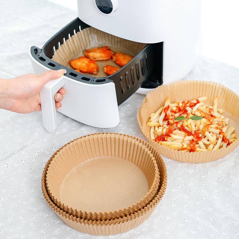 DOS Air Fryer Paper 50 Pcs Anti Lengket 16cm Kertas Alas Airfryer 4