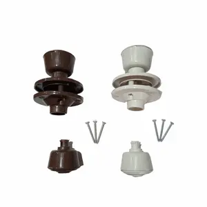 Tarikan Pintu Bulat Kamar Mandi PVC | Gagang Pintu PVC |Kunci Bulat WC