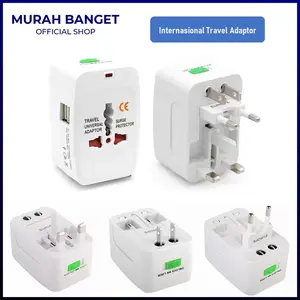 Universal Travel Adaptor Colokan Adaptor Internasional All In One
