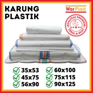 Karung Plastik Baru 45x75 cm Karung 25kg Dll Premium Tebal