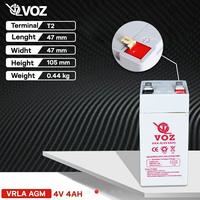 Gambar VOZ VA4-4 4V 4AH Battery VRLA dari Innovatech Official Kota Administrasi Jakarta Pusat 1 Tokopedia
