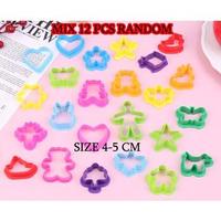 Gambar CK Cetakan Cutter Plastik ANIMAL Hewan 6PCS BINATANG SAFARI COOKIE ART Bulat Bunga Coklat Roti Set Fondant Kitchenware Kue dari LFk ONLINE Kota Administrasi Jakarta Barat 3 Tokopedia