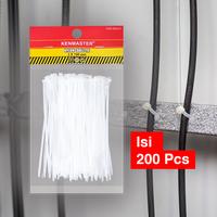 Gambar Kenmaster Cable Ties 3 X 15 cm X 200 Pcs Putih - CABL014 - 3 X 15 cm X 200 Pcs dari Kenmaster Official Store Kota Administrasi Jakarta Utara 2 Tokopedia