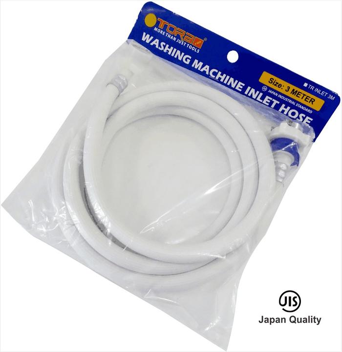 Gambar TORA Selang Mesin Cuci 3 Meter - Inlet Hose dari Tora Official Shop Kab. Bandung Tokopedia