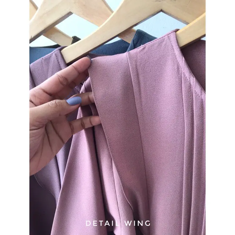 Baju Gamis Wanita Terbaru Dress Remaja Muslim Kekinian Busui Bagus 4