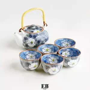 Tea Set Keramik / Hampers / Floral Teapot Ceramic 708/1