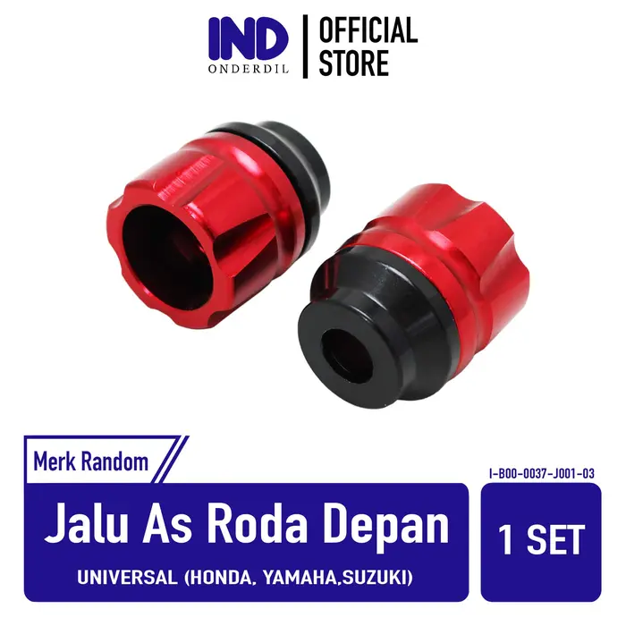 Gambar Jalu As Roda Depan Variasi Model Corong Full CNC 1 Set-2 Pcs Merah-Bir - Biru dari IND Onderdil Kota Bandung 5 Tokopedia