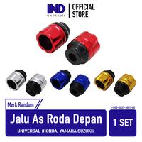 Gambar Jalu As Roda Depan Variasi Model Corong Full CNC 1 Set-2 Pcs Merah-Bir - Biru dari IND Onderdil Kota Bandung 1 Tokopedia