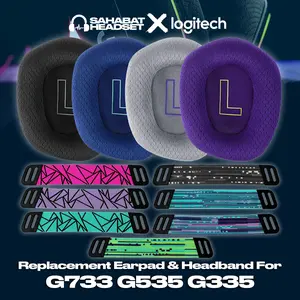 Earpad Ear Cushion Earcup Logitech G733 G535 G335 LIGHTSPEED Wireless