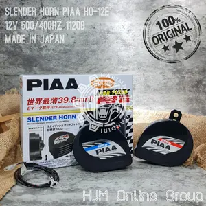 KLAKSON PIAA SLENDER HORN 12V BASS TONE ORIGINAL (MADE IN JAPAN)