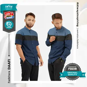 Fadkhera DAAFI kemeja koko modern baju koko pria tipe daafi