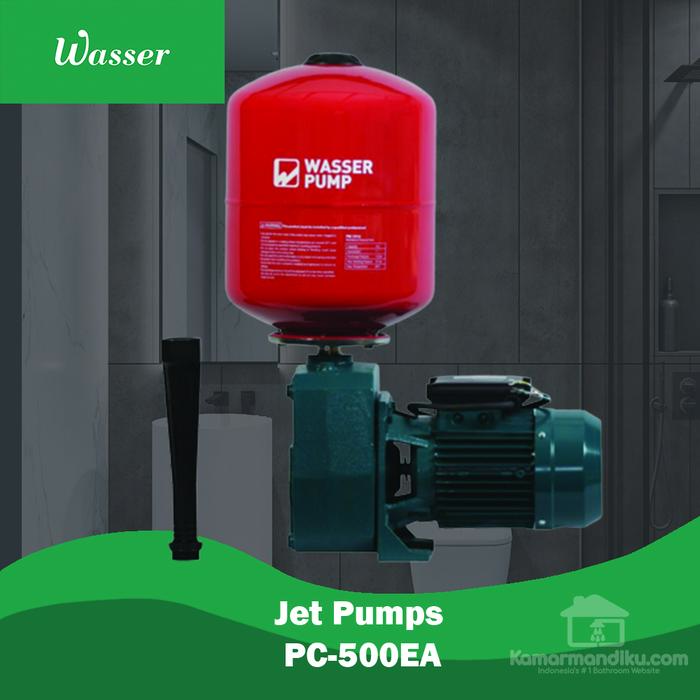 Gambar Wasser Pompa Air Jet Pump PC 500 EA dari kamarmandiku.com Kota Administrasi Jakarta Timur Tokopedia