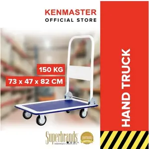 KENMASTER TROLLEY 150 kg hand truck handtruck troli dorongan lipat bar