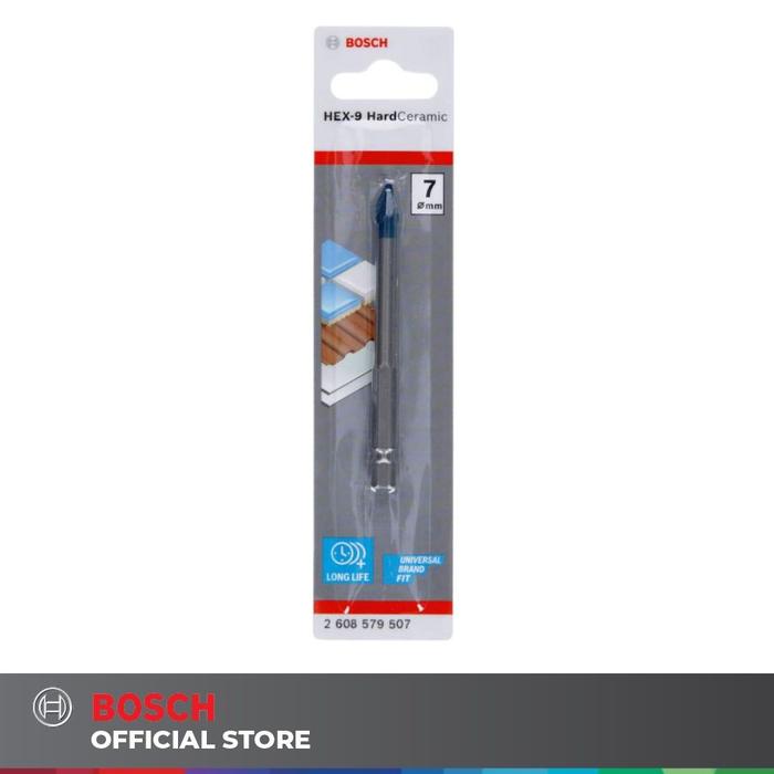 Gambar Bosch Hex-9 Mata Bor Keramik Keras Granit 7 mm (507) dari Drill&Co Kota Administrasi Jakarta Barat Tokopedia