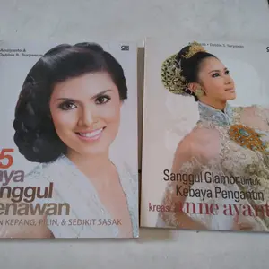 buku gaya sanggul, sanggul glamour Anna avantie