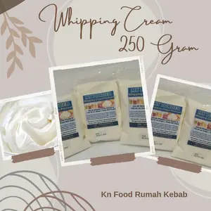 Whipping Cream Premium 250 Gram - Premium Whipp Cream Kemasan 250 Gram