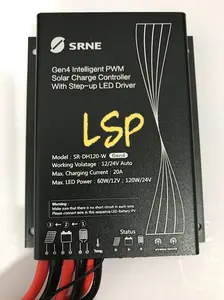SRNE Solar Charge Controller All In One 20A SR-DH120 Auto 12V/24V