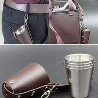 Gambar Gelas Sloki Stainless Stell Set 4 in 1 dari GorgioClick Kota Administrasi Jakarta Timur 4 Tokopedia