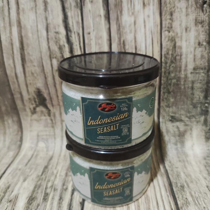 Gambar jay's indonesian sea salt garam laut alami asli jays 120gr dari Mannis Mart Kab. Bogor Tokopedia