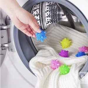 LAUNDRY BALL BOLA MAGIC PEMBERSIH CUCIAN BAJU MESIN CUCI HARGA 1 PCS