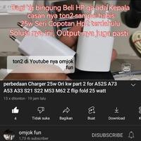 Gambar Charger Samsung A53 COPOTAN Ex S20 Note 20 A72 original 10000% dari omjok Kota Administrasi Jakarta Utara 2 Tokopedia