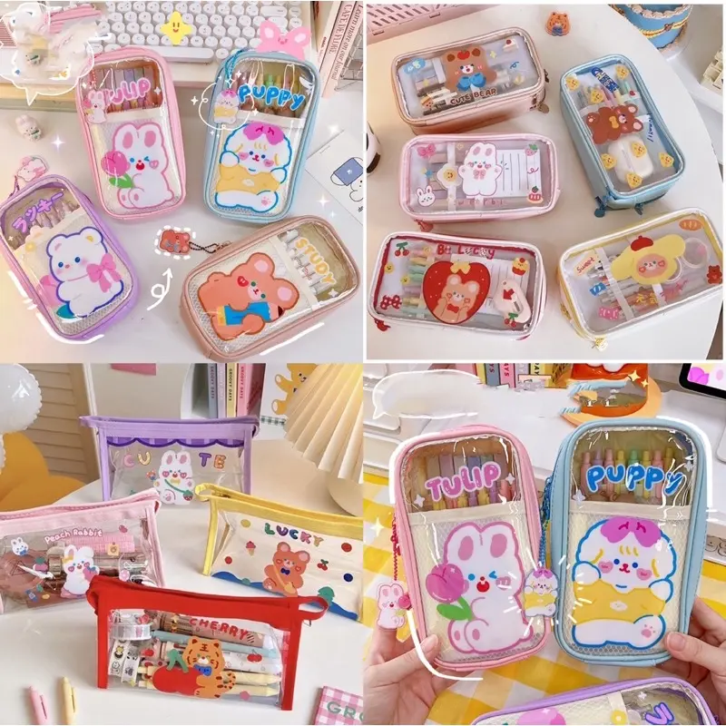 kotak pensil anak perempuan lucu Kawaii Tempat pena Kawaii 4