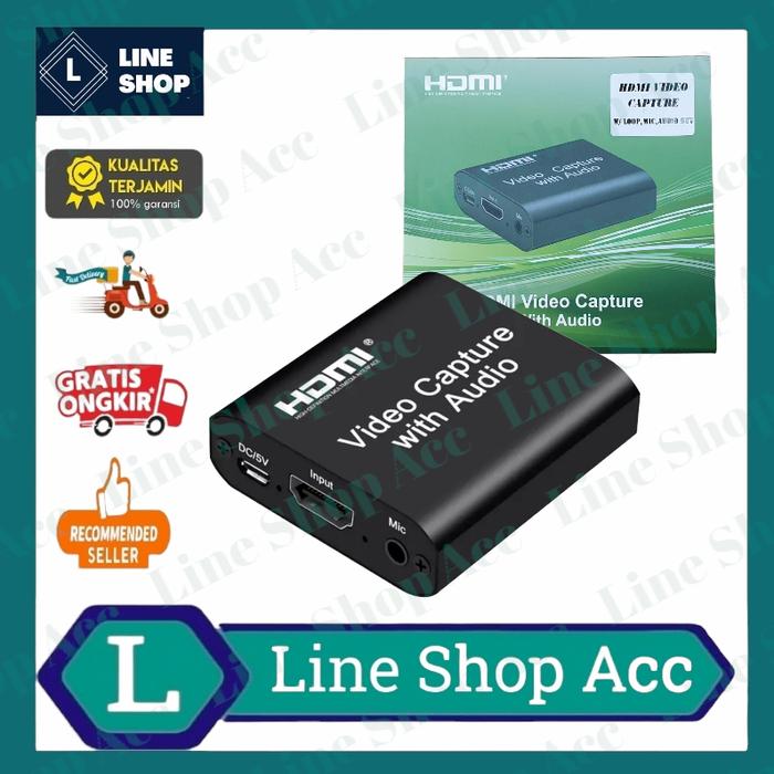 Jual USB 3.0 HDMI VIDEO CAPTURE With Loop Mic - USB HDMI DONGLE ...