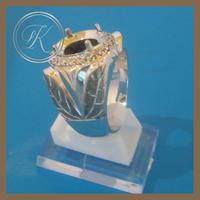 Gambar Cincin Perak Pria Model Mewah Permata Silver 925 dari toko perak kotagede silver Kota Yogyakarta 3 Tokopedia