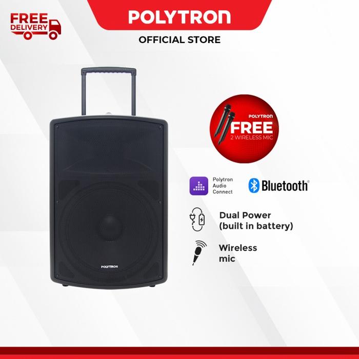 Gambar POLYTRON PROFESIONAL SPEAKER ACTIVE PASPRO15F3 dari UFO ELEKTRONIK SEMARANG Kota Semarang Tokopedia
