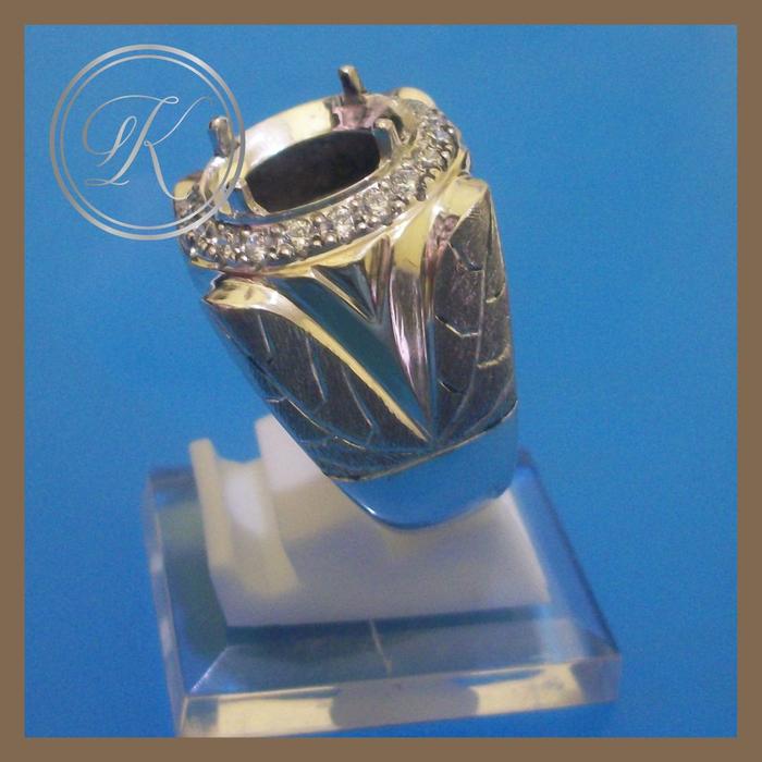 Gambar Cincin Perak Pria Model Mewah Permata Silver 925 dari toko perak kotagede silver Kota Yogyakarta Tokopedia