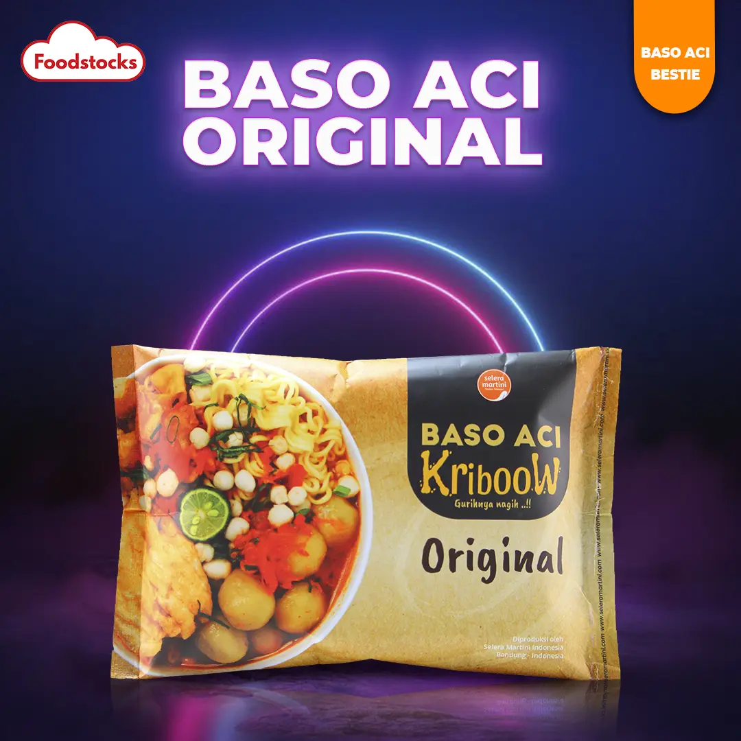 Baso Aci Kriboow Original Rasa Ayam Bawang Selera Martini