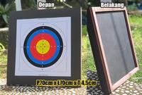 Gambar Bantalan 70x70x4,5cm Target Panahan Archery dari Hobies Sport Kota Banjar 1 Tokopedia