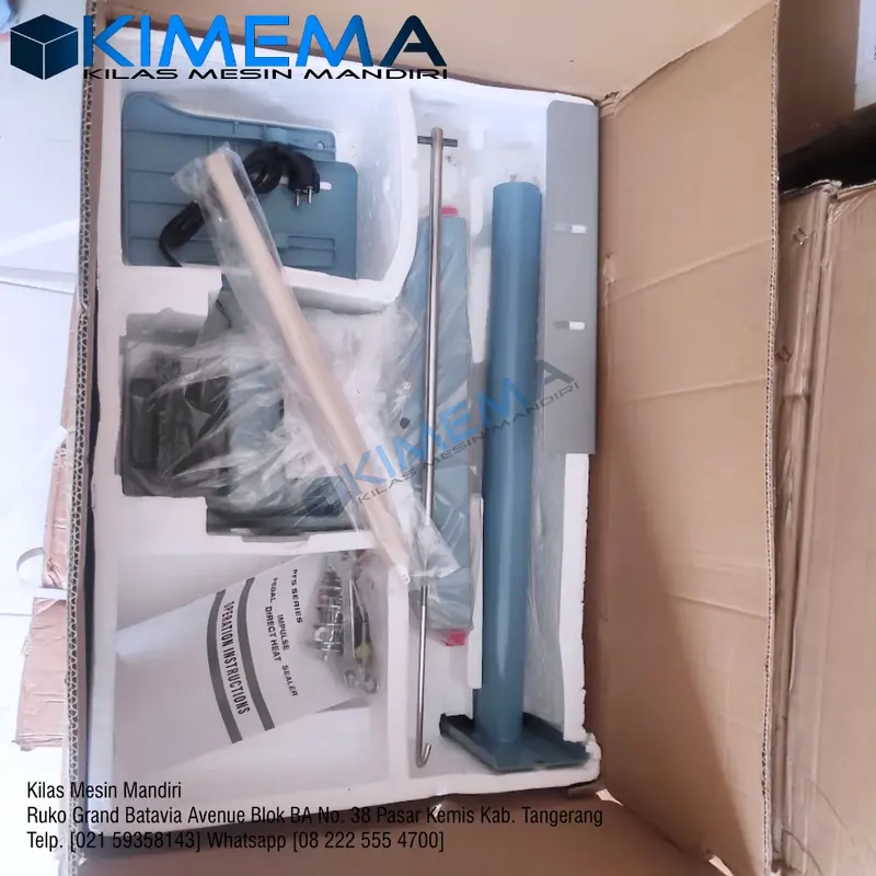 Pedal Sealer 65 cm Mesin Press Perekat Plastik & Alumunium Foil 2