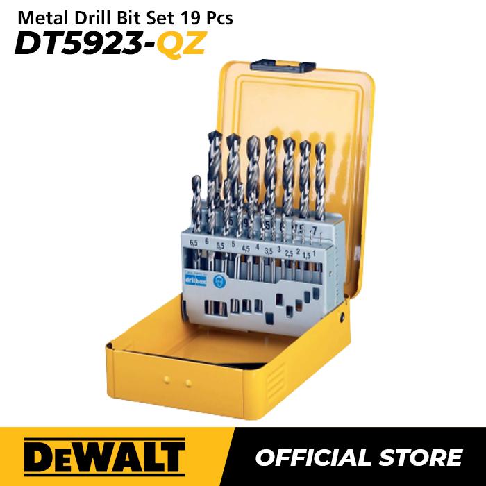 Gambar Dewalt Metal Drill Bit Set / Mata Bor Besi Set 1-10mm DT5923-QZ dari Dewalt ID Kota Administrasi Jakarta Barat Tokopedia