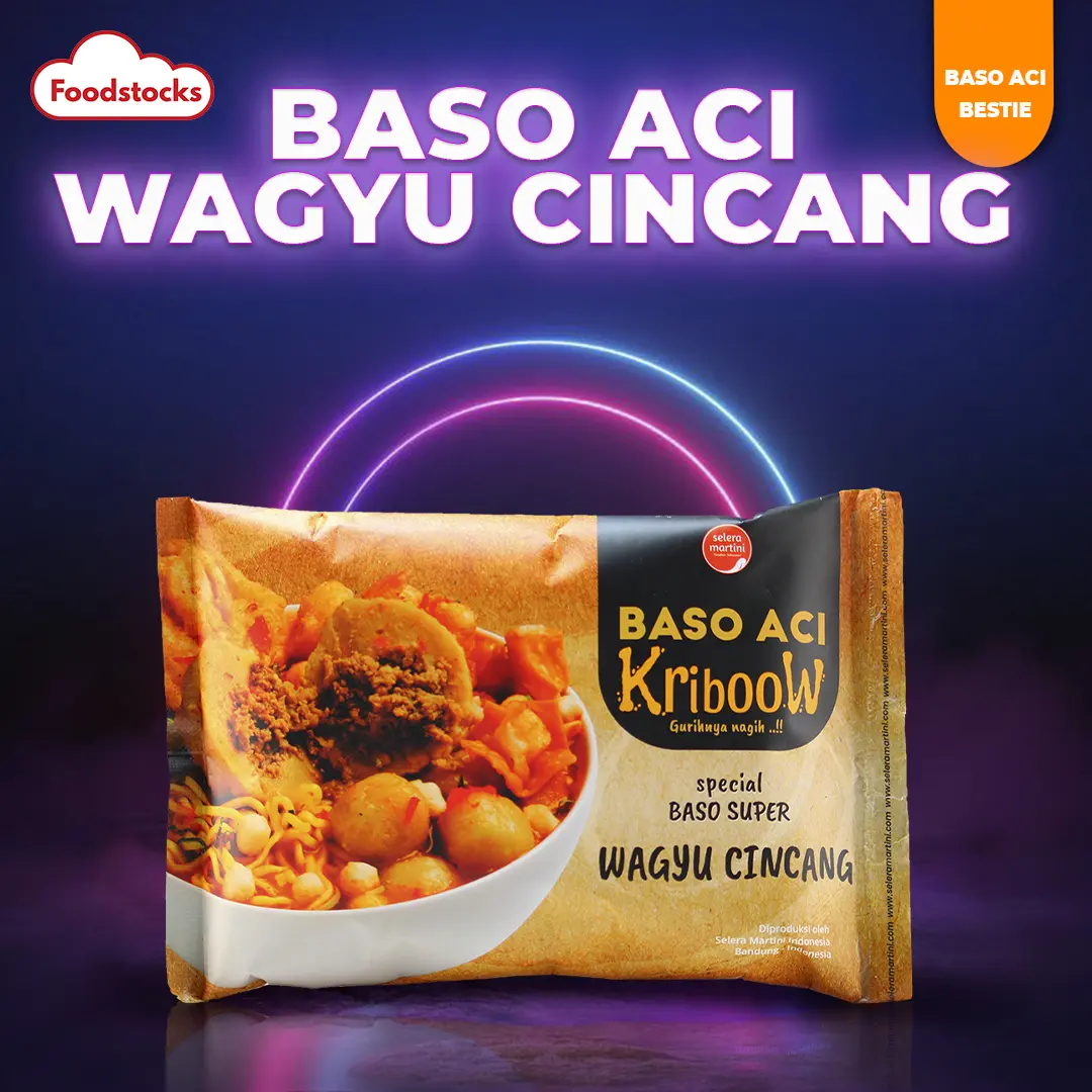 Baso Aci Kriboow Special Wagyu Cincang Selera Martini