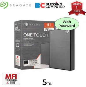 Hardisk Eksternal 5TB / Hardisk External Seagate One Touch 5TB GREY