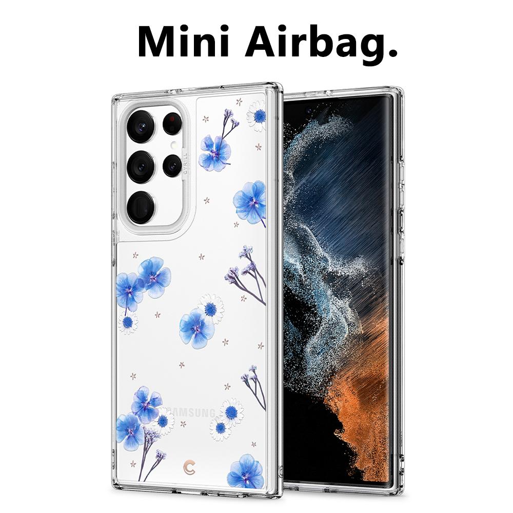 Case Samsung Galaxy S22 Ultra Plus 5G Cyrill Cecil Hybrid Motif Casing