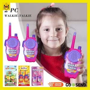 Mainan Anak Mini Radio Receiver Walkie Talkie HT Anak 1 Pasang