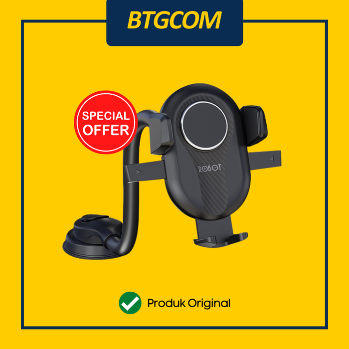 Gambar ROBOT RT-CH17 ALUMUNIUM NECK DASHBOARD CAR HOLDER PHONE MOUNT BRACKET dari btgcom Kota Denpasar Tokopedia