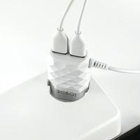 Gambar ROBOT RT-K5 ADAPTOR BATOK USB CHARGER 3 OUTPUT 2.1A ORIGINAL RESMI dari btgcom Kota Denpasar 3 Tokopedia