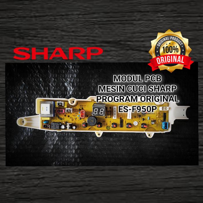 Sharp F950 Jual MODUL MESIN CUCI TOP LOADING SHARP ES-F950P ORIGINAL - Kab. Bekasi ...